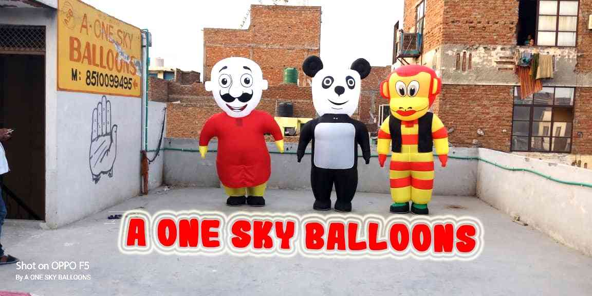 Walking Inflatable Cartoon