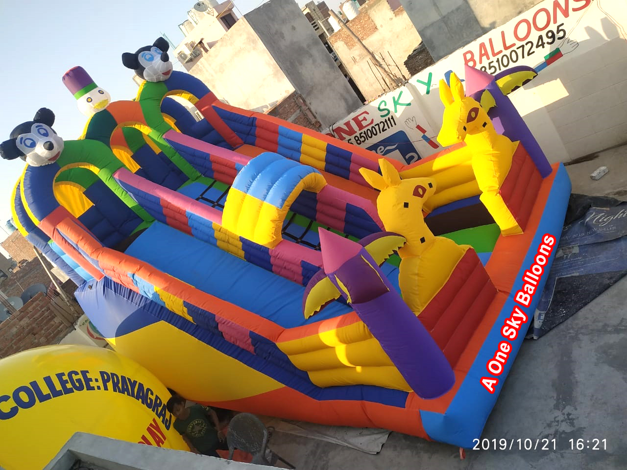 mickey Mouse Bouncy castle