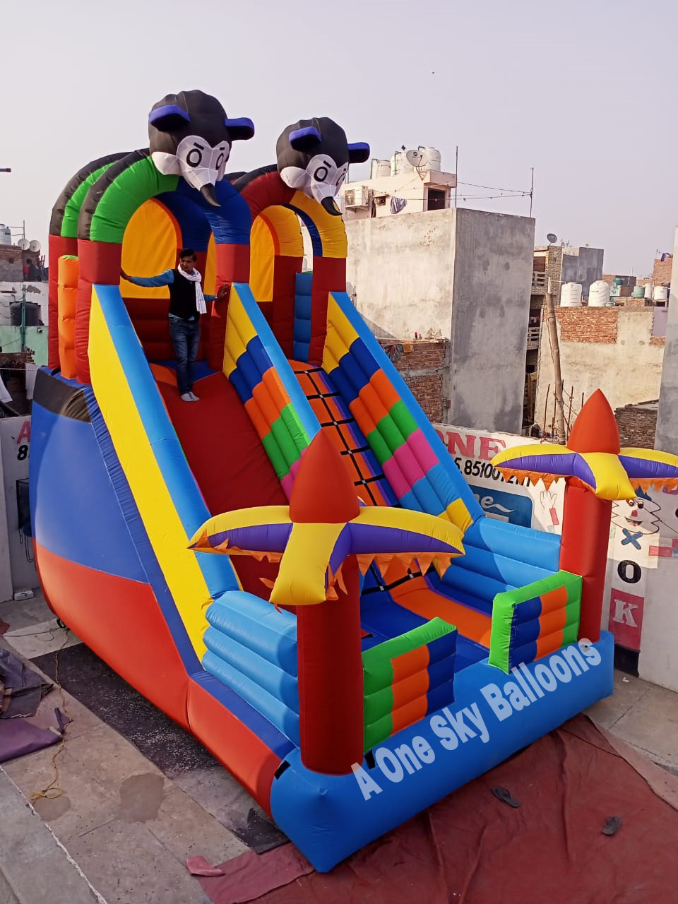 Colorful bouncy Castle Manufacturer In Surat