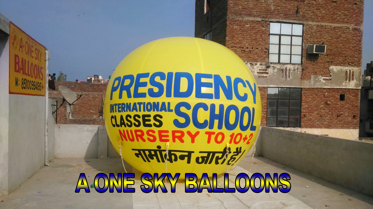School Promotional Sky Balloon