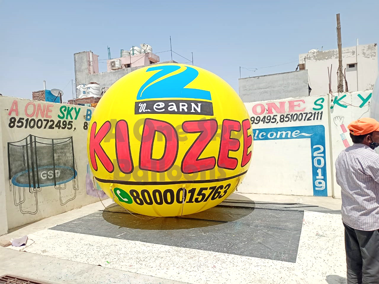 Kidzee Advertising Balloon Promotional Sky Balloon