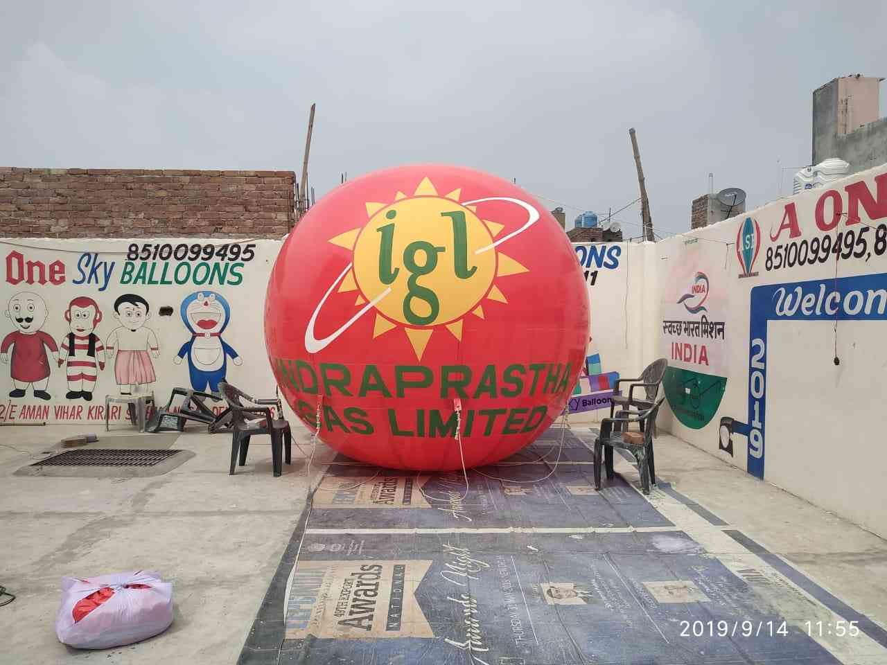 Petrol Pump Advertising Sky Balloon Promotional Sky Balloon