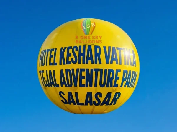 Adventure Park Advertising Balloons — Inflatable Manufacturer Delhi