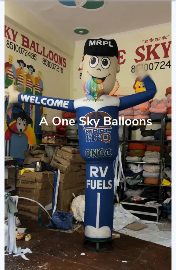 Advertising Air Dancer For Petrol Pump — Inflatable Manufacturer Delhi