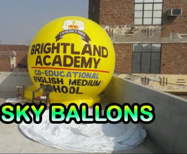 Advertising Balloon school — Inflatable Manufacturer Delhi