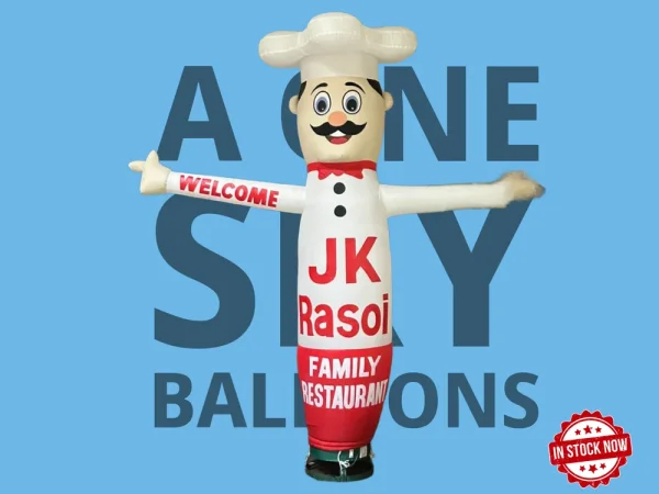 Air Dancer Ballon For Restaurant — Inflatable Manufacturer Delhi