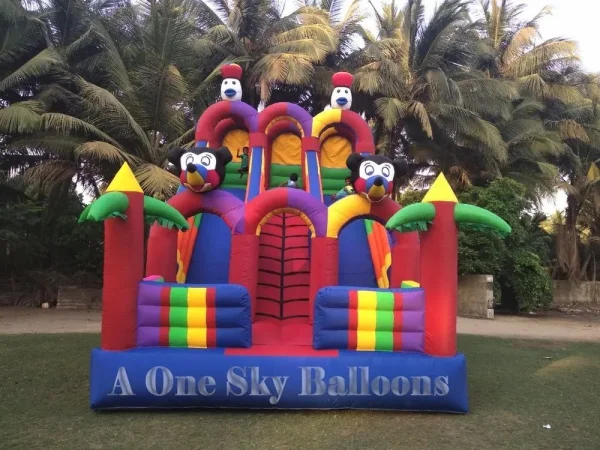 Bouncy Castle 3 Lane — Inflatable Manufacturer Delhi