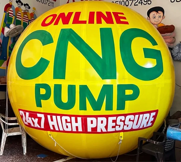 Cng Big Balloon For Advertisement — Inflatable Manufacturer Delhi