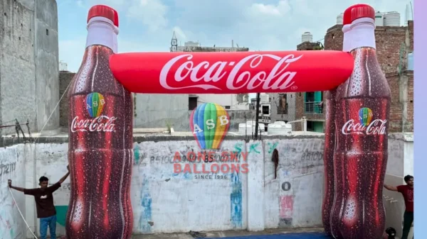 Coca Cola Inflatable Advertising — Inflatable Manufacturer Delhi