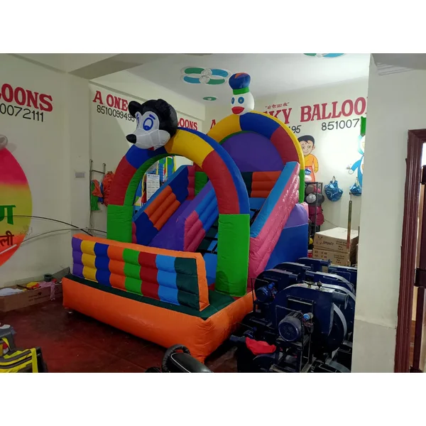 Compact Mini Bouncy Castle – 8×8 and 8×10 ft — A One Sky Balloons Delhi