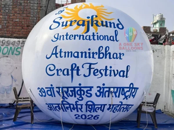 Craft Festival Advertising Sky Balloons — Inflatable Manufacturer Delhi
