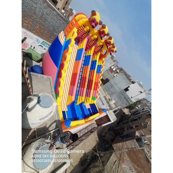 Giant Commercial Bouncy Castle – 25×30 and 30×35 ft — A One Sky Balloons Delhi