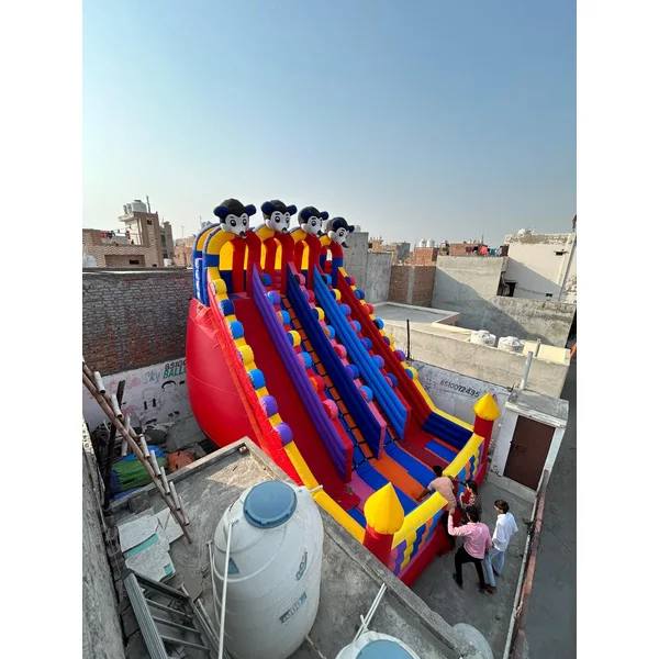 Giant Commercial Bouncy Castle – 25×30 and 30×35 ft — A One Sky Balloons Delhi
