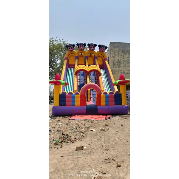 Giant Commercial Bouncy Castle – 25×30 and 30×35 ft — A One Sky Balloons Delhi