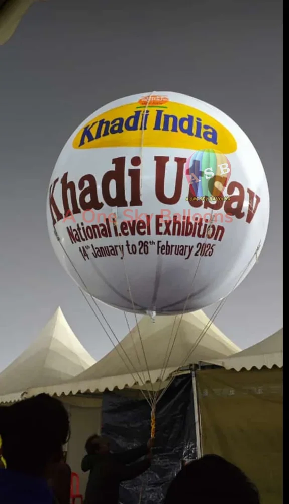 Government Promotion Advertising Balloons — Inflatable Manufacturer Delhi