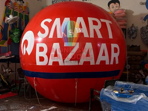 Grocery Store Advertising Sky Balloon — Inflatable Manufacturer Delhi