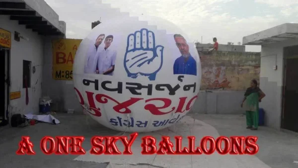 Gujrat Advertising Sky Balloons — Inflatable Manufacturer Delhi
