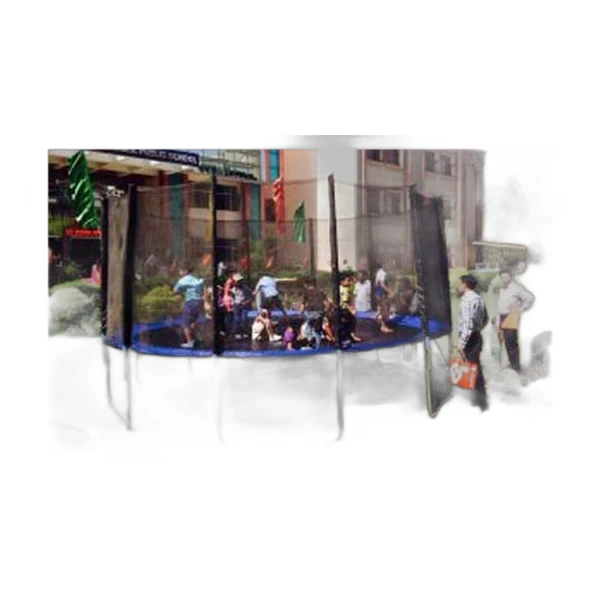 Heavy-Duty Commercial Trampoline – 8×8 and 10×10 ft — A One Sky Balloons Delhi