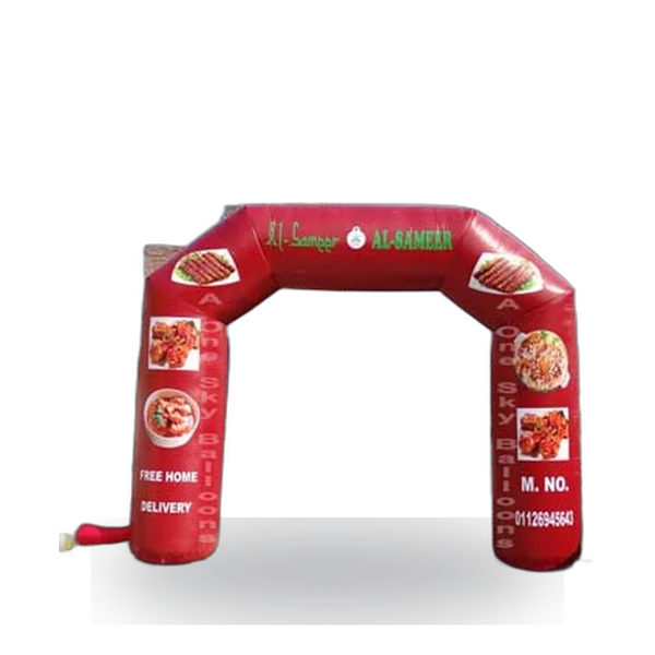 Inflatable Advertising Arch Gate – 5×4 m and 6×5 m — A One Sky Balloons Delhi