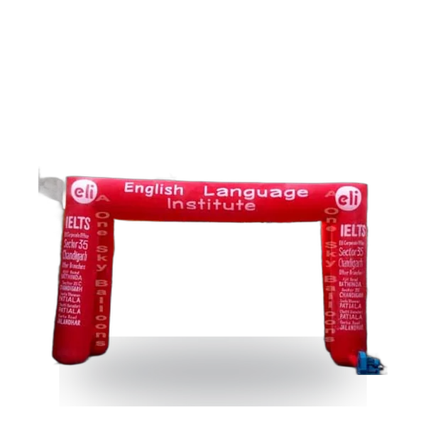 Inflatable Advertising Arch Gate – 5×4 m and 6×5 m — A One Sky Balloons Delhi