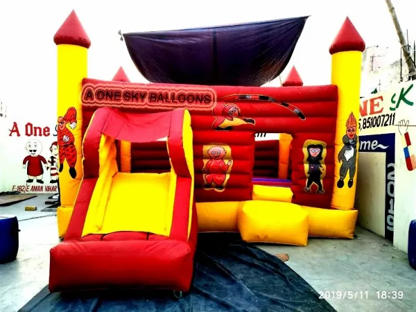 Inflatable Sliding Bouncy Castle — Inflatable Manufacturer Delhi
