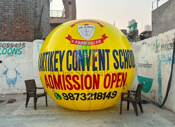 Inflated Advertising Balloon — Inflatable Manufacturer Delhi