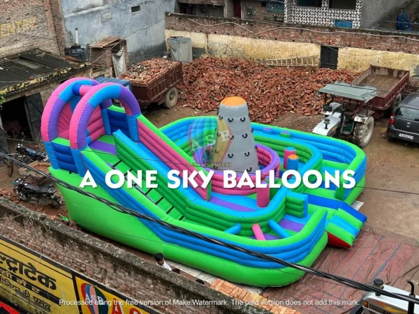 Jungle Bouncy Castle — Inflatable Manufacturer Delhi
