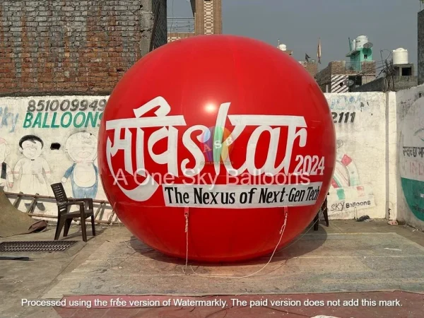 Khatu Shyam Advertising Balloons — Inflatable Manufacturer Delhi