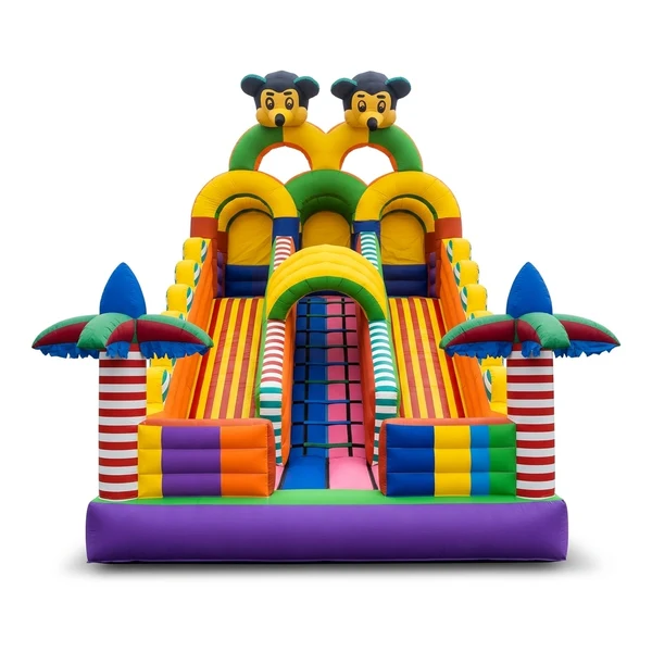 Kids Bouncy Castle with Slider – 10×14 and 12×16 ft — A One Sky Balloons Delhi
