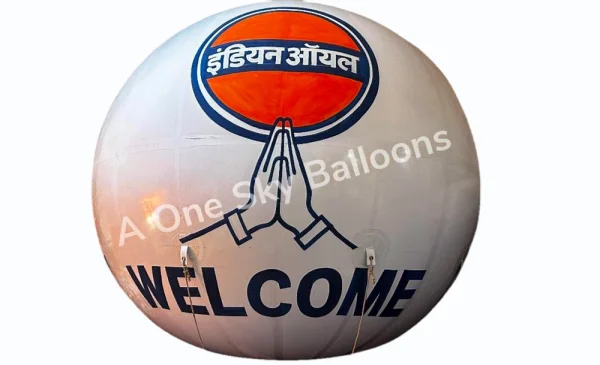 PVC INDIAN OIL PETROL PUMP ADVERTISING BALLOON — Inflatable Manufacturer Delhi