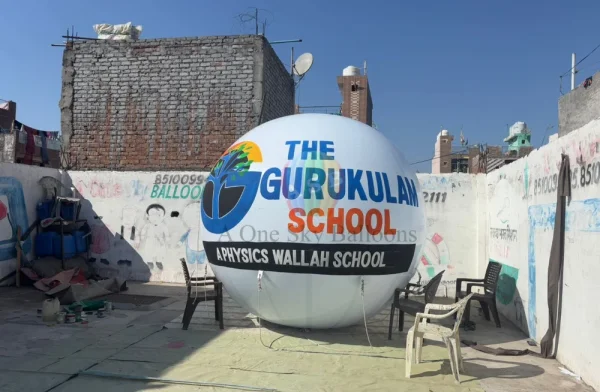 School  Advertising Balloons Supplier — Inflatable Manufacturer Delhi