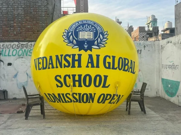 School Advertising Sky Balloon — Inflatable Manufacturer Delhi
