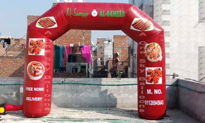 Inflatable Advertising Manufacturer in Raipur