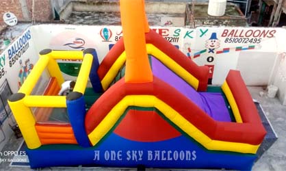 Sliding Bouncy Castle Manufacturer in Raipur