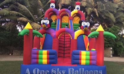 Sliding Bouncy Manufacturer in Lucknow