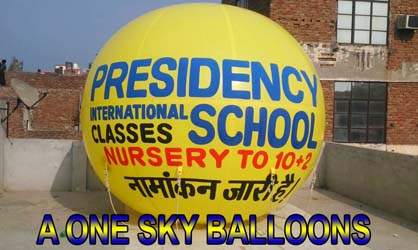 Advertisement Balloons Manufacturer in Chandigarh